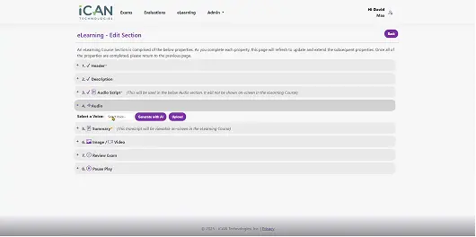 Autonomous Development Plans